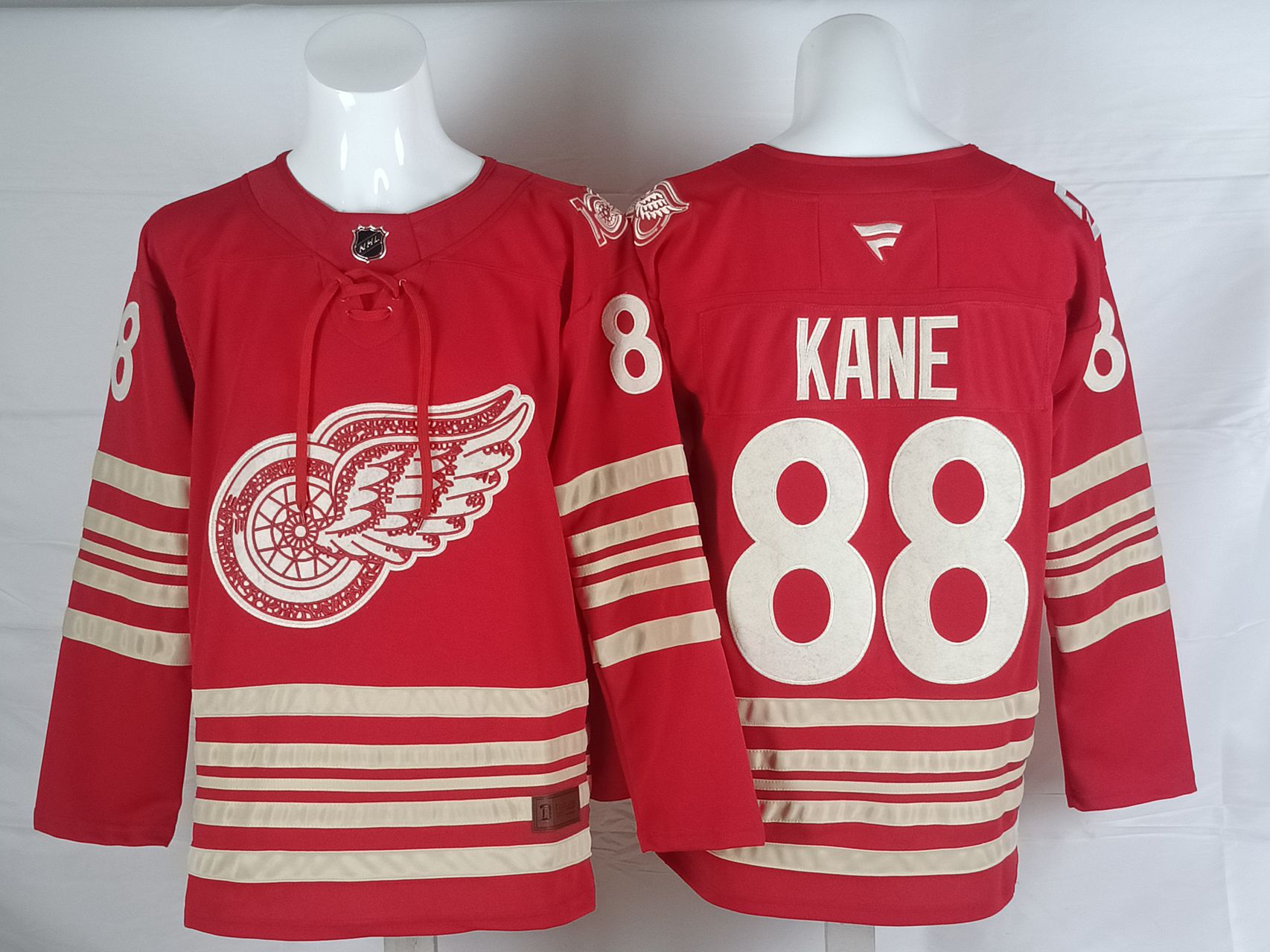 Men Detroit Red Wings #88 Kane Red 2025 NHL Jersey style 001